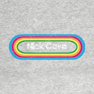 nick cave ll rainbow retro T-Shirt